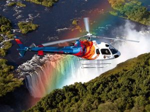 Sobrevuelo en helicóptero sobre las Cataratas Victoria