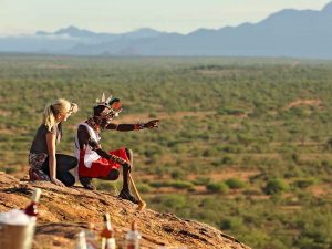 Sundowner en Samburu
