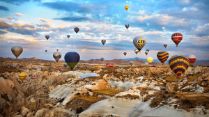 globos aerostáticos en Capadocia